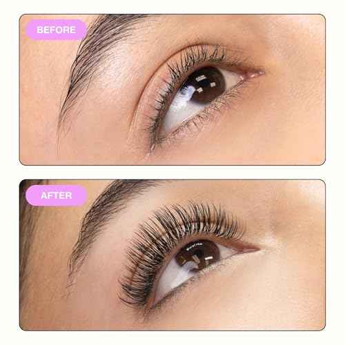 Curacoro Laser Flat Lash Extensions ? Lightweight & Long-Lasting Flat Lashes with Laser-Enhanced Adhesion | True Black C, CC, D Curl 7?15mm Eyelash Extensions for Professionals