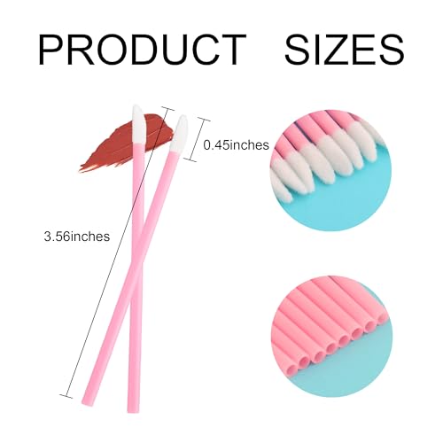 700 Disposable Lip Brushes – Bulk Applicators for Makeup Artists
