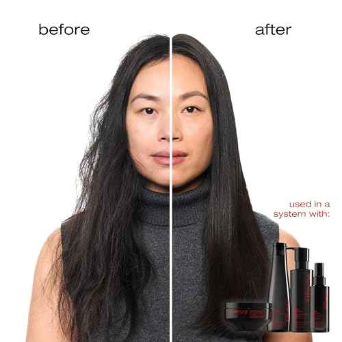 shu uemura art of hair Ashita Supreme Smoothing Shampoo - Adds Shine, Reduces Frizz, Strengthens Strands, Prevents Breakage, For All Hair Types, 10 Fl Oz