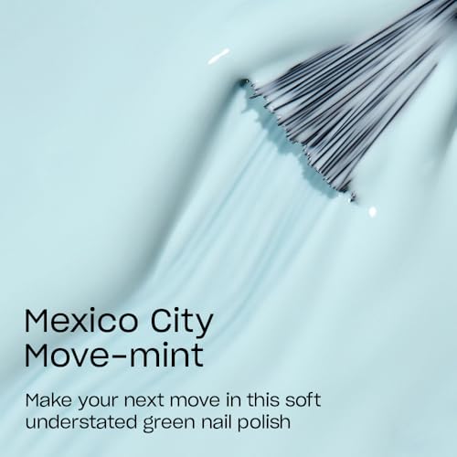 OPI Mexico City Move-mint Opaque Soft Green Nail Polish 0.5 Fl Oz