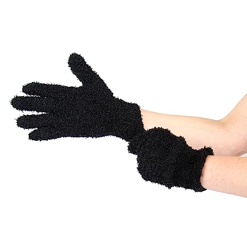 Microfiber Hair Dye & Bleach Blending Gloves - 2 Colors, Salon Use