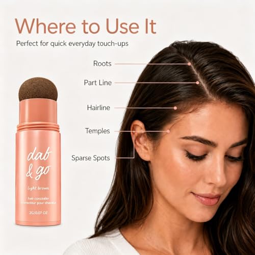 Root Touch Up Stick Dark Brown – Gray Hair Concealer