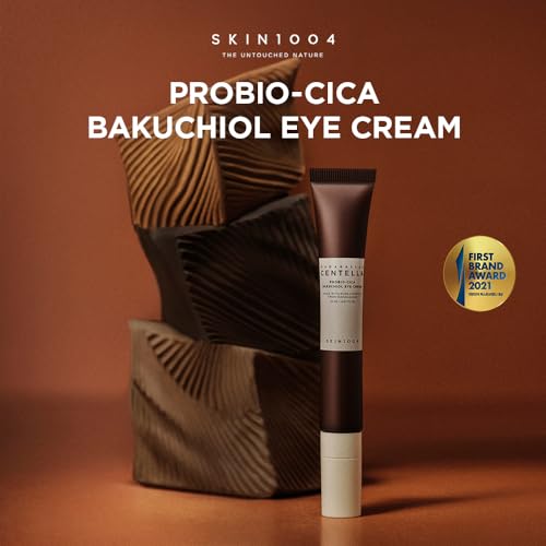 SKIN1004 Centella Probio-Cica Bakuchiol Eye Cream, Korean Eye Cream for Fine Lines with Centella, Hydrating Eye Treatment for Under Eye Area, Retinol Alternative, Korean Skin Care, 0.68 fl.oz / 20ml