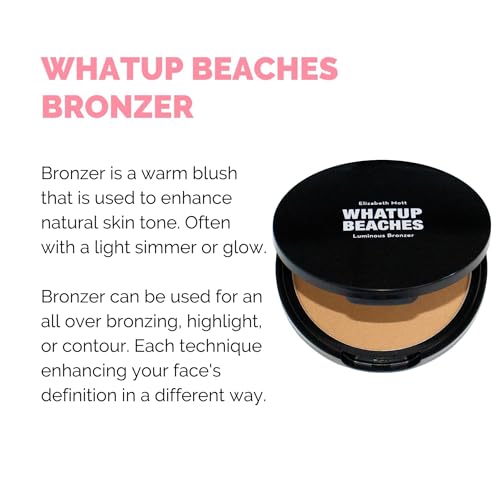 Elizabeth Mott Whatup Beaches Bronzer – Luminous Glow, 10g