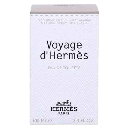 Hermes Voyage D'Hermes Eau-de-toilette Refillable Spray for Unisex, 3.30-Ounce