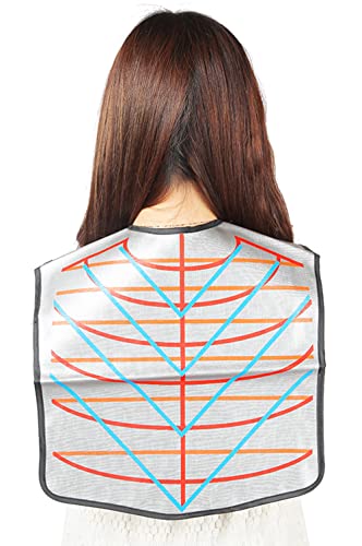 Hair Cutting Collar with Guides - Waterproof Salon Cape