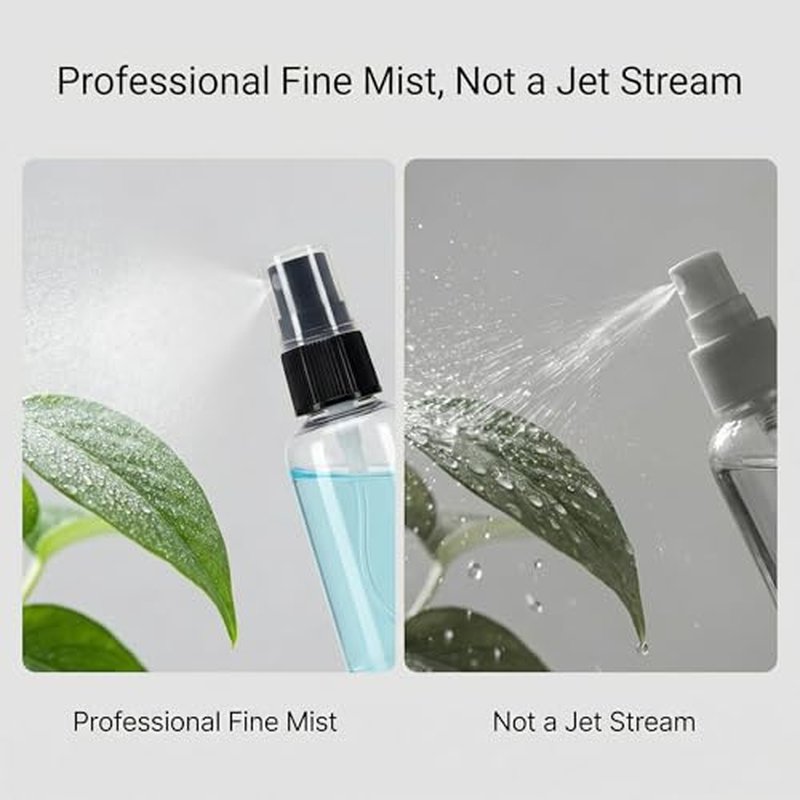 1 oz Travel Spray Bottles, 2-Pack - Fine Mist, TSA Approved