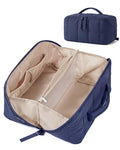 BAGSMART Travel Makeup Bag, Water-Resistant Cosmetic Organizer
