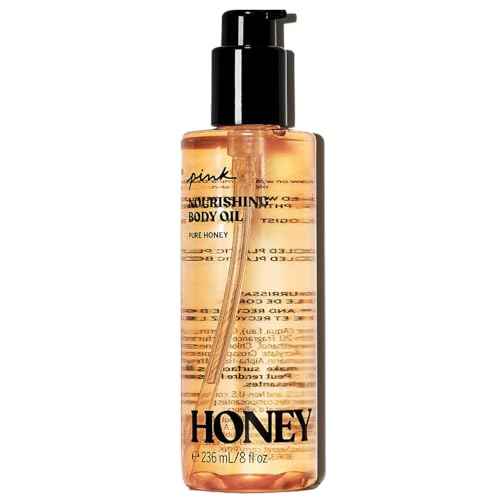 Victoria's Secret Pink Honey Soothing Body Care Body Oil 8 oz. (Honey)