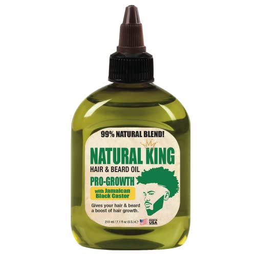 SFC Natural King Hair & Beard Oil with Jamaican Black Castor Oil - 7.1 oz