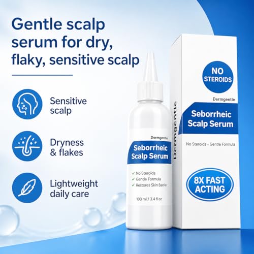 Seborrheic Scalp Serum - 8X Fast Acting Soothing Relief for Scalp & Body