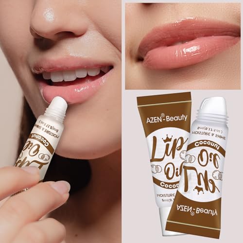 AZEN 120 Pack Lip Gloss Set, Clear Lip Gloss Bulk, Lip Oil for Dry Cracked Lips Moisturizing Hydrating Nourishing with Vitamin E, Valentines Gifts Easter Basket Stuffers