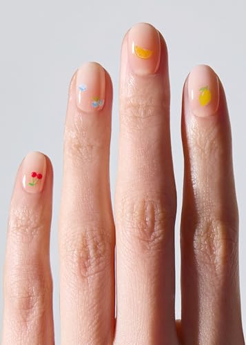 ohora Semi Cured Gel Nail Strips - Vegan, Easy Application, 30 Wraps