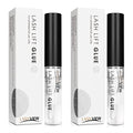 LASHVIEW Lash Lift Glue 2pcs - Eyelash Perm Adhesive 5ML