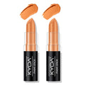 2pcs Orange Body Paint Stick & Lipstick - Waterproof Face & Eyeblack Makeup