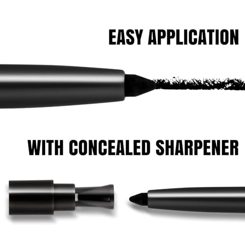 HECI BEAUTY Waterproof Gel Eyeliner Pencil - 24HR Wear