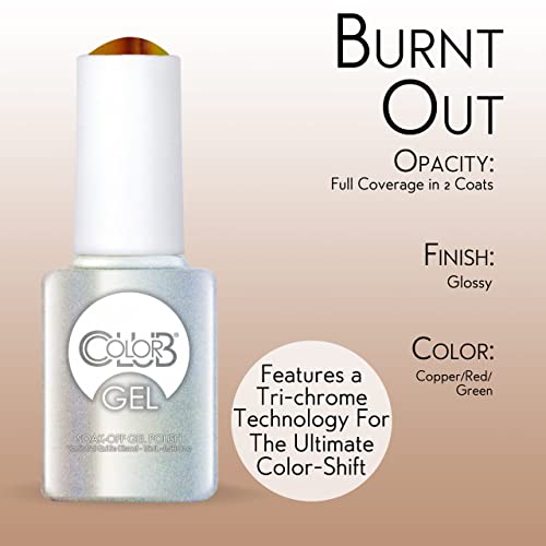 Color Club Burnt Out Color Club Gel Includes 1 Piece Of 05gel1202 (gel Only, No Lacquer), 0.5 fluid_ounces