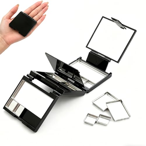 Magnetic Makeup Palette with 13 Metal Pans & Dividers