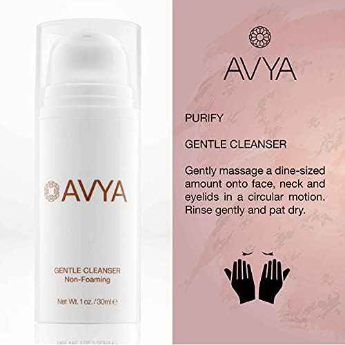 Avya Skincare Ayurvedic Weekend Travel Set | 4 Piece Skincare Travel Set | Gentle Cleanser, Eye Cream, Anti-Aging Serum, Night Cream