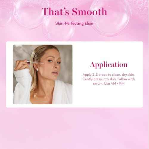 Parivie That¡¯s Smooth Skin-Perfecting Elixir ? Lightweight Brightening Essence with AHA Fruit Acids, Beta Glucan & Arginine ? Visibly Brightens and Smooths Skin Tone ? 1.7 fl oz