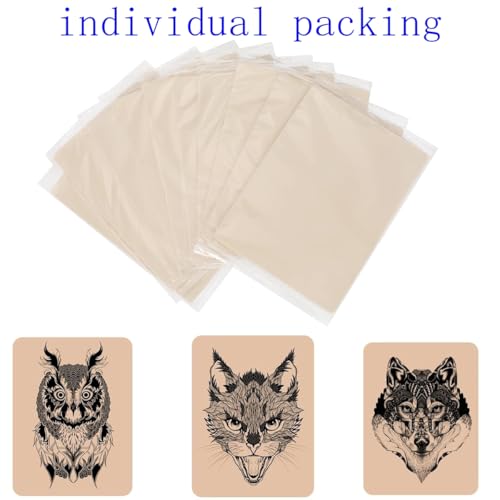 Tattoo Practice Skin Kit 50pc with Transfer Paper