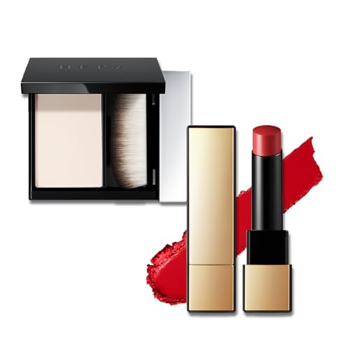 HERA Airy Blurring Powder Primer & Rouge Classy Lipstick #301