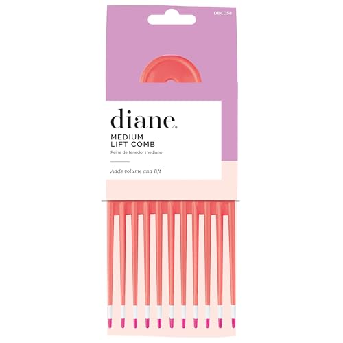 Diane 6-Inch Wide-Tooth Lift Comb for All Hair Types