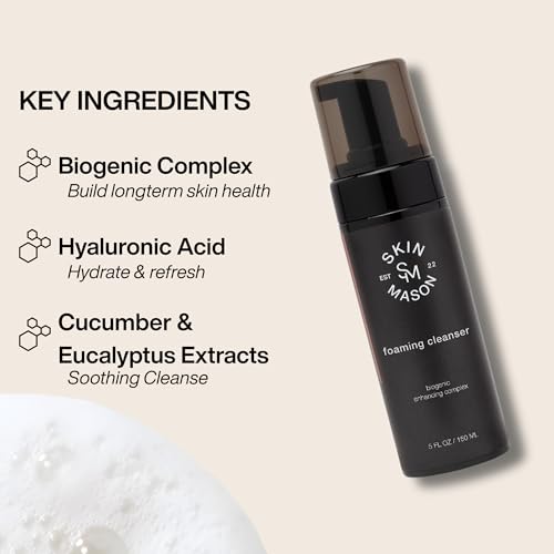 Biogenic Foaming Cleanser Gentle Cleanse, Hydrating finish, Barrier boosting