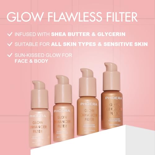 Phoera Skin Tint Foundation 03 Medium - Flawless Filter Effect