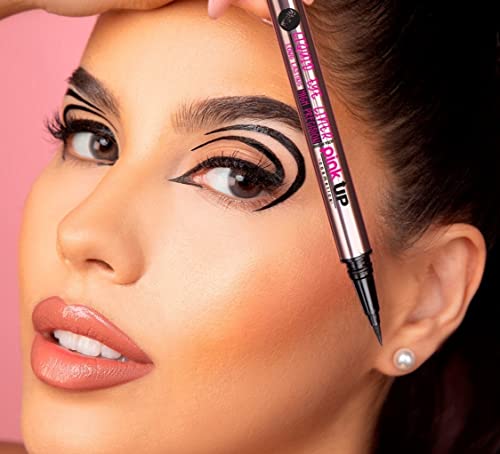 Pink Up Ultra Black Liquid Eyeliner | Long-Lasting Matte