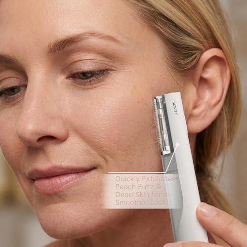 Sonic Dermaplane Razor for Women - Facial Hair & Peach Fuzz Remover