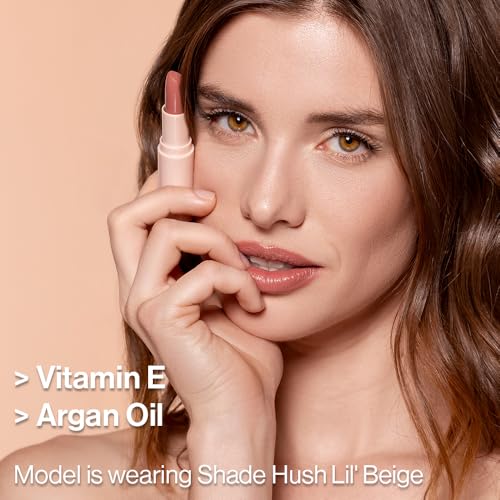 Lipstick Set - Hush Lil' Beige | Satin Finish, Vitamin E & Argan Oil