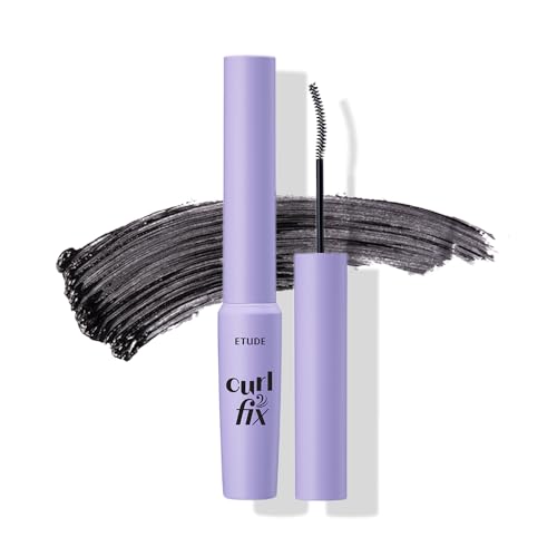 ETUDE Curl Fix Mascara - Waterproof, Long-Lasting, Slim Brush
