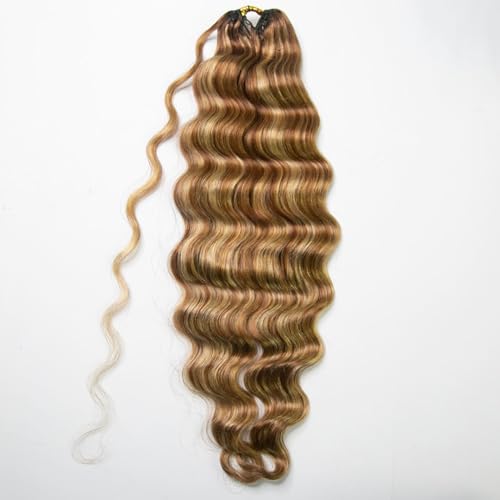 Human Hair Crochet Braids 18" 100 Strands Knotless