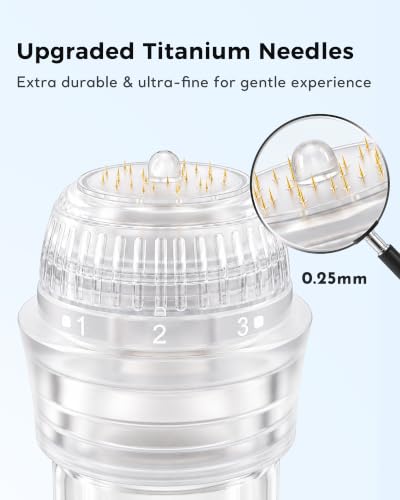 Micro Infusion Serum Applicator Kit Titanium Microneedling Derma Stamp