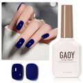 GAOY Midnight Blue Deep Blue Gel Nail Polish 16ml Soak Off UV LED Cure