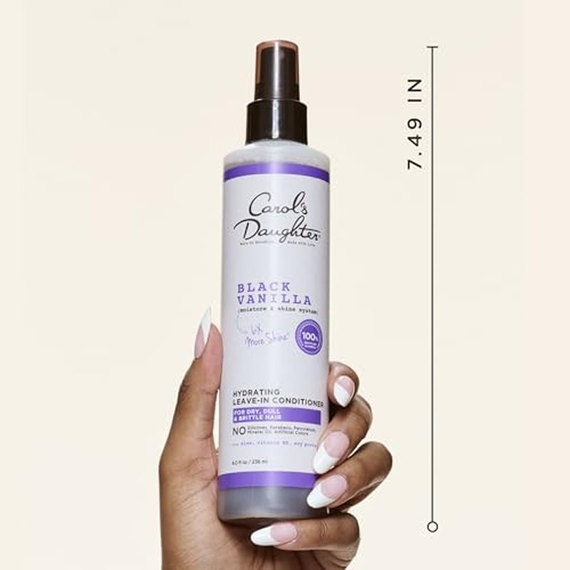 Carol's Daughter Black Vanilla Leave-In Conditioner, 8 fl oz (Pack of 6)
