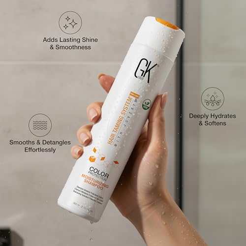 GK HAIR shampoo and conditioner set - Sulfate Free shampoo and Conditioner For Color Treated Hair -Volumizing, Hydrating & -Made with Aloe vera, Parki Butter- Free of Parabens & Phthalates (10 Fl Oz)