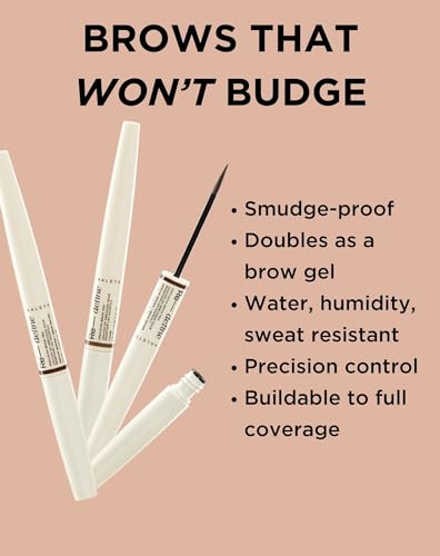HALEYS Precision Brow Pen - Taupe 2-in-1 Eyebrow Makeup