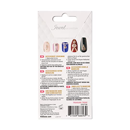 Kiss Jewel Accents 66693 (LJS01) Treasure Trove, 1.6 Ounce