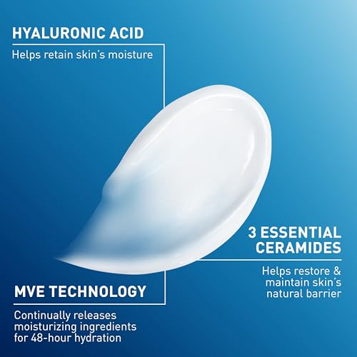 CeraVe Moisturizing Cream 8oz - Face & Body Hydrator for Sensitive Skin