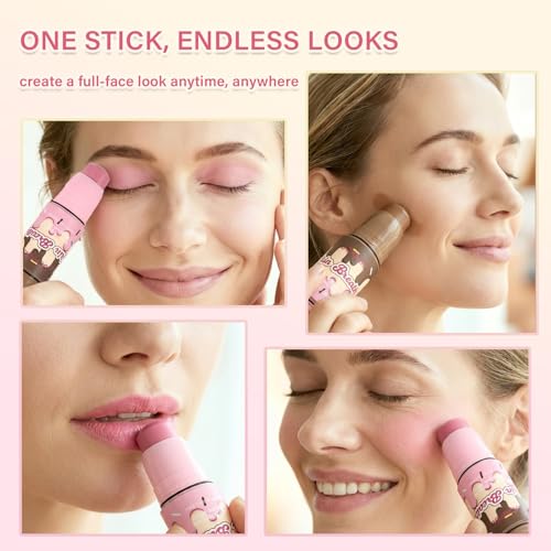 UCANBE 2-in-1 Blush & Bronzer Stick - Cream Makeup