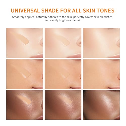 NICEFACE Tinted Sunscreen for Face with SPF 40 - UV Protection - Moisturizer & Lightweight Facial Sunscreen with Vitamin C and Vitamin E, for All Skin Type (40ml), Bronze