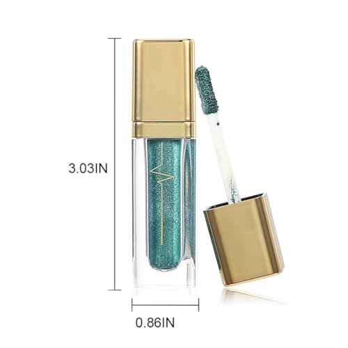 Kilshye Glitter Liquid Eyeshadow - Waterproof Metallic Green