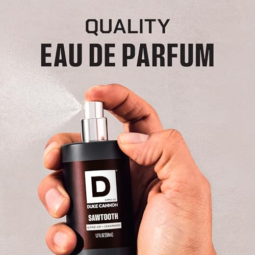 Duke Cannon Sawtooth Cologne - Fresh Woodsy Eau de Parfum