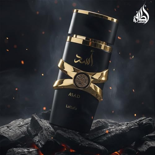 Lattafa Asad Unisex Eau de Parfum Spray 3.4 oz