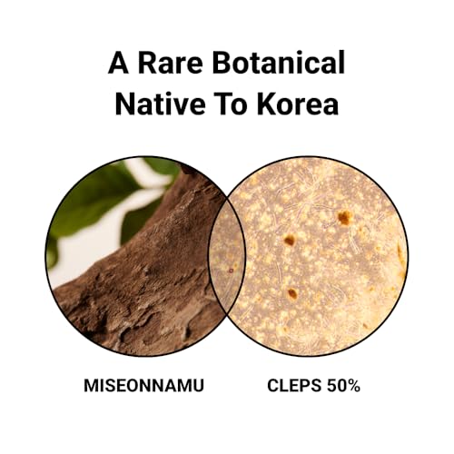 Biogenic Essence 50% CLEPS¢ç Blended Formula, Hydrating Face Serum with Misun Tree Water ? Korean Skincare for Dull & Dehydrated Skin, 1.01 fl.oz