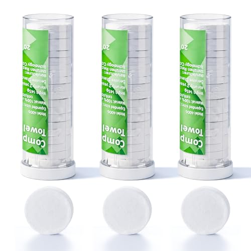 Compressed Disposable Towel Refills – Hot Towel Heater (60 Pieces)