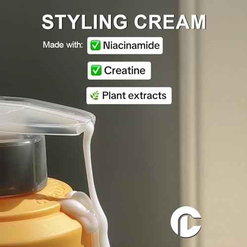 Kinky-Coily Hair Package | Shampoo, Conditioner & Leave-In Styling Cream Set | Sulfate-Free, Silicone-Free | 400ml (13.5 oz) Each Bottle | Made in Canada Curly Hair Products | Pack of 3