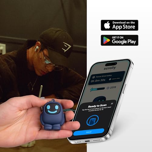 Scrolly Physical App Blocker - Screen Time Lock